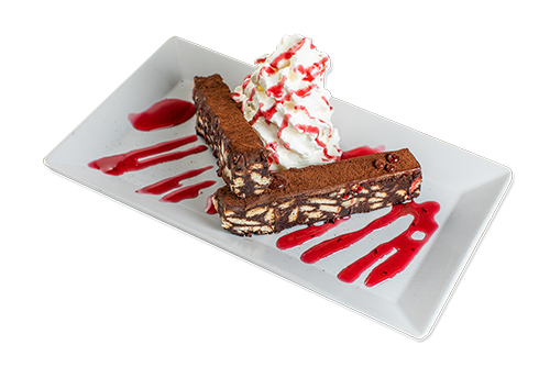 Food Restaurants in Zagreb Curry Bowl Chocolate Biscuit Pudding